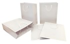 Black Or White Glossy Medium Boutique Gift Bags   Strong Quality Shiny Gloss Bag