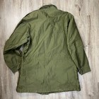 Vintage Us Military Coat M-51 Green Jacket Long Medium Field 1958 Vtg