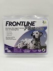 New Box  Of Frontline Plus For  Dogs 45 - 88 Lbs 3 Doses Free Shipping