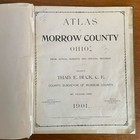 1901 Atlas Of Morrow County Ohio   Plat Book Maps Mt  Gilead