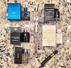 8-piece Mini Fragrance Variety Pack For Men  Versace  Armani  Mont Blanc   More 