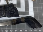 Vintage Philippine Parang golok Bolo Sword Machete W  Detailed Wood Scabbard