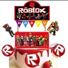 Roblox Ribbon Birthday Banner And Cake Decorating Kit