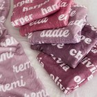 Custom Baby Blanket With Name Soft Personalized Gift For Boys   Girls