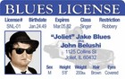 Jake   Elwood Blues 2 Cards From Blues Brothers Movie Fake Joke Card