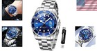 Elegant Big Face Analog Quartz Watch For Men - Scratch   Shock Resistant