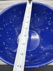 Rachael Ray Precidio 10  Blue Confetti Speckled Melamine Garbage Mixing Bowl