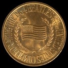 The Beatles Brass Commemorative Coin 1964 United States Visit
