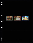  4 00 Scott Value  - 2002 Barbados Christmas  Town Square Cv Mnh Nh Umm