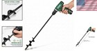 Drill Bit For Garden Ground Earth Spiral Post Hole Digger Bulb Planting 12 Inc