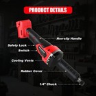 Cordless Die Grinder For Milwaukee 18v Battery Variable Speed Brushless Toolonly