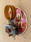 Vintage Radio Am Mounted    Ceramic Sign No Lasonic Conion Sanyo Sharp Caveman