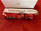 1997 Texaco Aerial Tower Fire Truck Gold Serial Number 01829 Limited Edition Nib