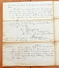 1844 Canandaigua To Geneseo New York G W Bemis To Young Letter Livingston Whigs