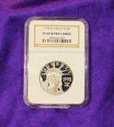 1998-w Eagle 1 Oz Platinum Proof  100 Ngc Pf69 Ultra Cameo