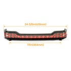 Led Brake Tail Turn Light Lamp For Harley Touring King Pack Luggage Trunk 14-25