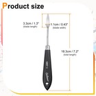 Painting Palette Knife 7 2  Stainless Steel Blade Beech Wood Handle