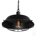 14 Inch Pendant Lamp Industrial Warehouse Ceiling Light Fixture Metal Barn Shade