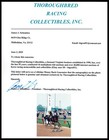 Secretariat - Ron Turcotte Signed 1973 Kentucky Derby 8x10 Photo Plus Coa