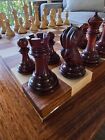 Hand Made  Solid Maple And Brazilian Cherry  Wooden Chessboard  2  Squares