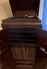 Victor Victrola 1922 Vv-110 Floor Cabinet Crank Phonograph Talking Machine Co 