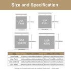 3pcs Duvet Cover Set Indian Native Wolf Soft Queen King Size With 2 Pillowcases