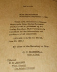 Vintage 1941-42 Harley-davidson Motorcycle Maintenance  Manual