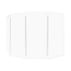 Drum Shield  Premium Acrylic Drum Screen 4 Panels 2ft X 4ft With Living Hinges