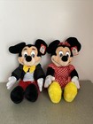 Walt Disney Mickey And Mini Mouse Rare Find Vintage Collectors Pair New
