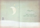 Silent Night Holy Night - Christmas Tree Free Greeting Card - 14726