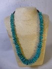 Exceptional Turquoise And Sterling Silver Native American Southwestern Necklace