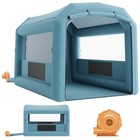13x10x9 20x11 5x9 26x15x11 Ft Portable Inflatable Paint Spray Booth W blower Diy