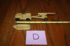 Marx Army Battleground Desert Fox Tan Jeep  Cannon   Raft Set Tank D Mpc  Timmee