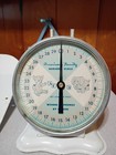 Vintage American Family Nursery Scale 30 Lb  Baby Weigh Cute Teddy Bear Graphic