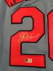 Jj Wetherholt Autographed Powder Blue St Louis Cardinals Jersey Prova Witnessed