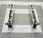 Dacor Oven Range   Roller Hinge Receiver Set  2  82851 701039 Tested Genuine Oem