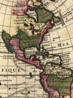 1720 Old World Exploration Map Historic Print - 16x24