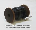 Am Sw Radio Antenna Stranded Copper Line Hook Up Wire     For Antique Tube Radios