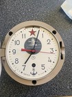 Vintage Russian Soviet Cccp Kauahguyckue Maritime Submarine Clock 
