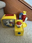 Vtg Ambi Multicolor Toy Lot  Hand-eye Coord Motor Skills As is