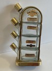 Vintage Garnier Four Tiered Liquor Decanter Art Deco Bar Antique Barware France