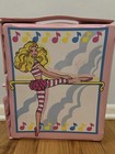 Mattel Vintage Barbie Ballerina Fold Out Play Scene Pink Carrying Case 1988