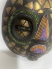Wood Mask Wall Decor  Wall Hanging Hand Carved
