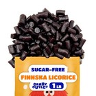 Finnska Sugar Free Black Licorice Candy - 1 Pound Bag
