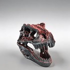 Velociraptor Skull Replica Realistic Dinosaur Statue Fossil Decor