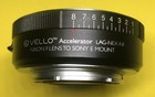 Vello Accelerator Lag-nex-nf Lens Adapter Nikon F Lens To Sony E Mount - Ex Cond