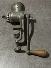 Vintage Universal No  2 Cast Iron Hand Crank Meat Grinder Clamp Kitchen Tool
