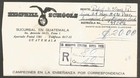 Guatemala 1975 Wax Seal On Registered   Certified Cover La Maquina Cuyotenango