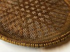 Vintage 18    Winnowing Basket - Hand Woven Delicate Wicker