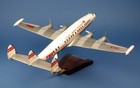 Twa Lockheed L-1049 Super Constellation N7102c Desk Top Model 1 72 Av Airplane